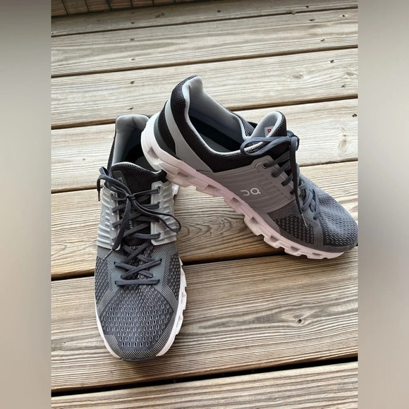 On Running Other - On Cloud Cloudswift Rock Slate Gray Mesh Sneakers Shoes Men’s 12